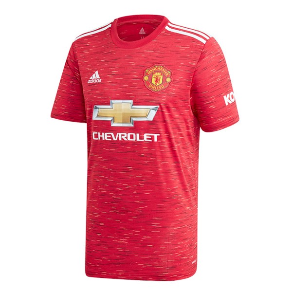 Tailandia Camiseta Manchester United 1ª 2020-2021 Rojo